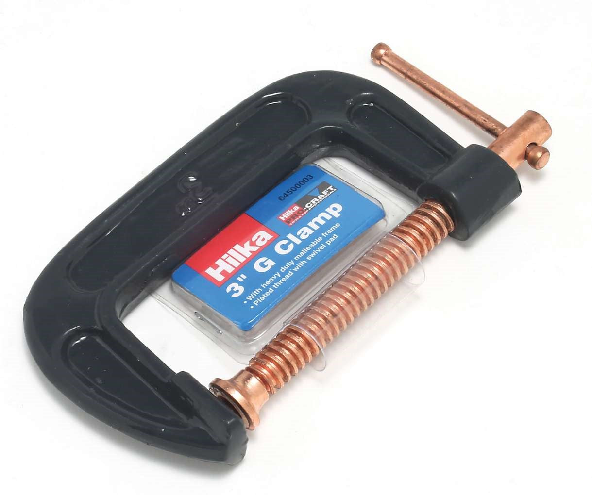 Hilka Heavy Duty G Clamp Pro Craft 3" (75mm)