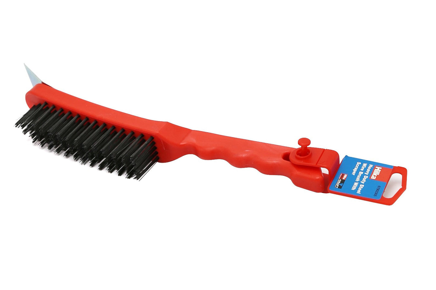 Hilka 5 Row Wire Brush and Scraper Pro Craft