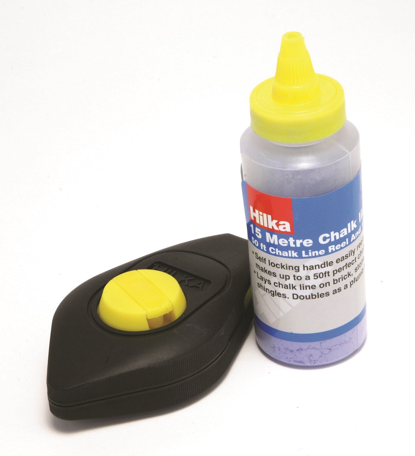 Hilka 15m Chalk Line with Chalk