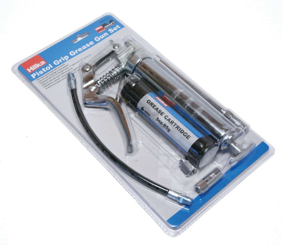 Hilka Manual Grease Gun Set Pro Craft