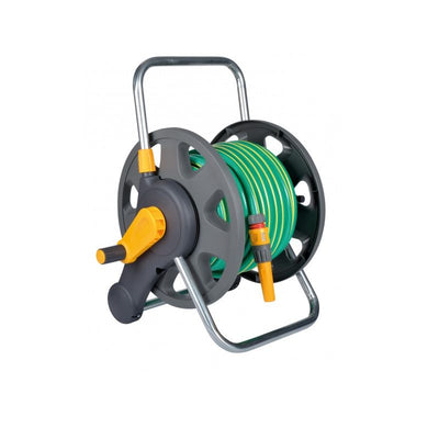 Hozelock 2499 Reel + 30m UltraFlex Hose & Fittings
