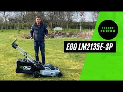 EGO LM2135ESP 52cm Battery Lawnmower Self Propelled + 7.5AH + Fast Charger