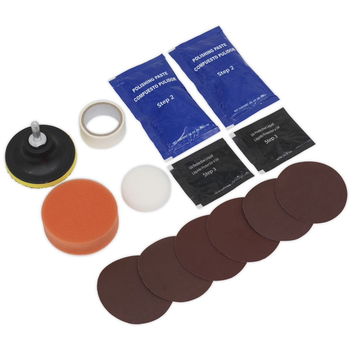 Sealey HRK01 Headlight Restoration Kit