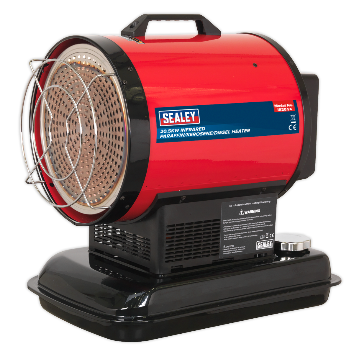 Sealey IR20 Infrared Paraffin/Kerosene/Diesel Heater 20.5kW 230V