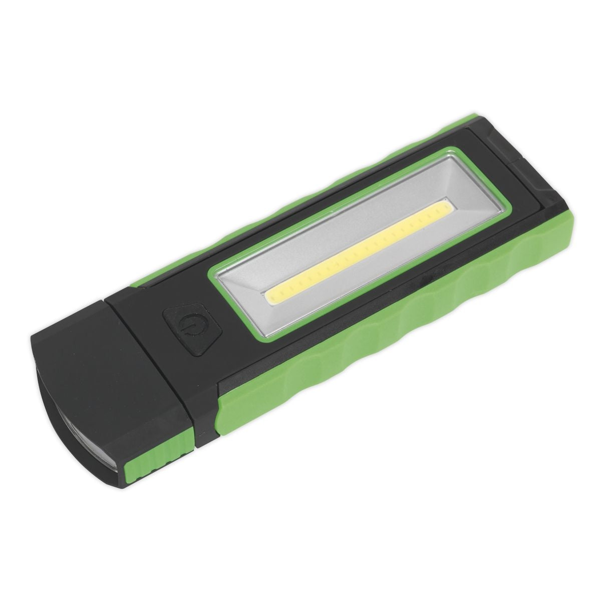 Sealey LED4101GN Magnetic Pocket Light 3W + 0.5W COB LED - Green