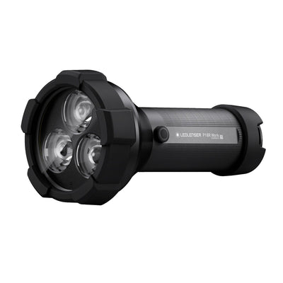 LED Lenser P18R WORK Rechargeable LED Torch - New Model