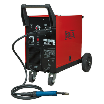 Sealey MIGHTYMIG190 Professional Gas/No-Gas MIG Welder 190Amp with Euro Torch