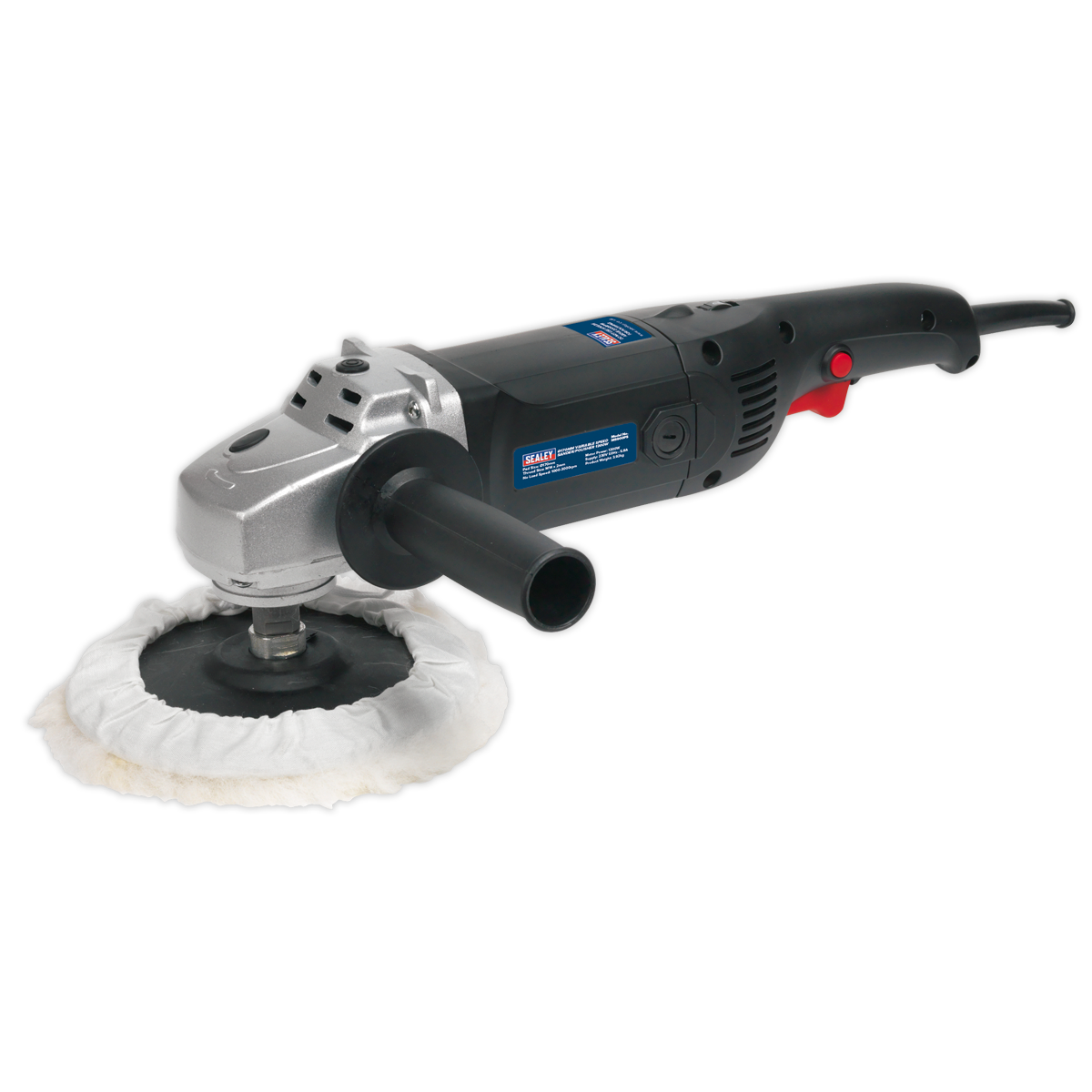 Sealey MS900PS Sander/Polisher 170mm Variable Speed 1300W/230V