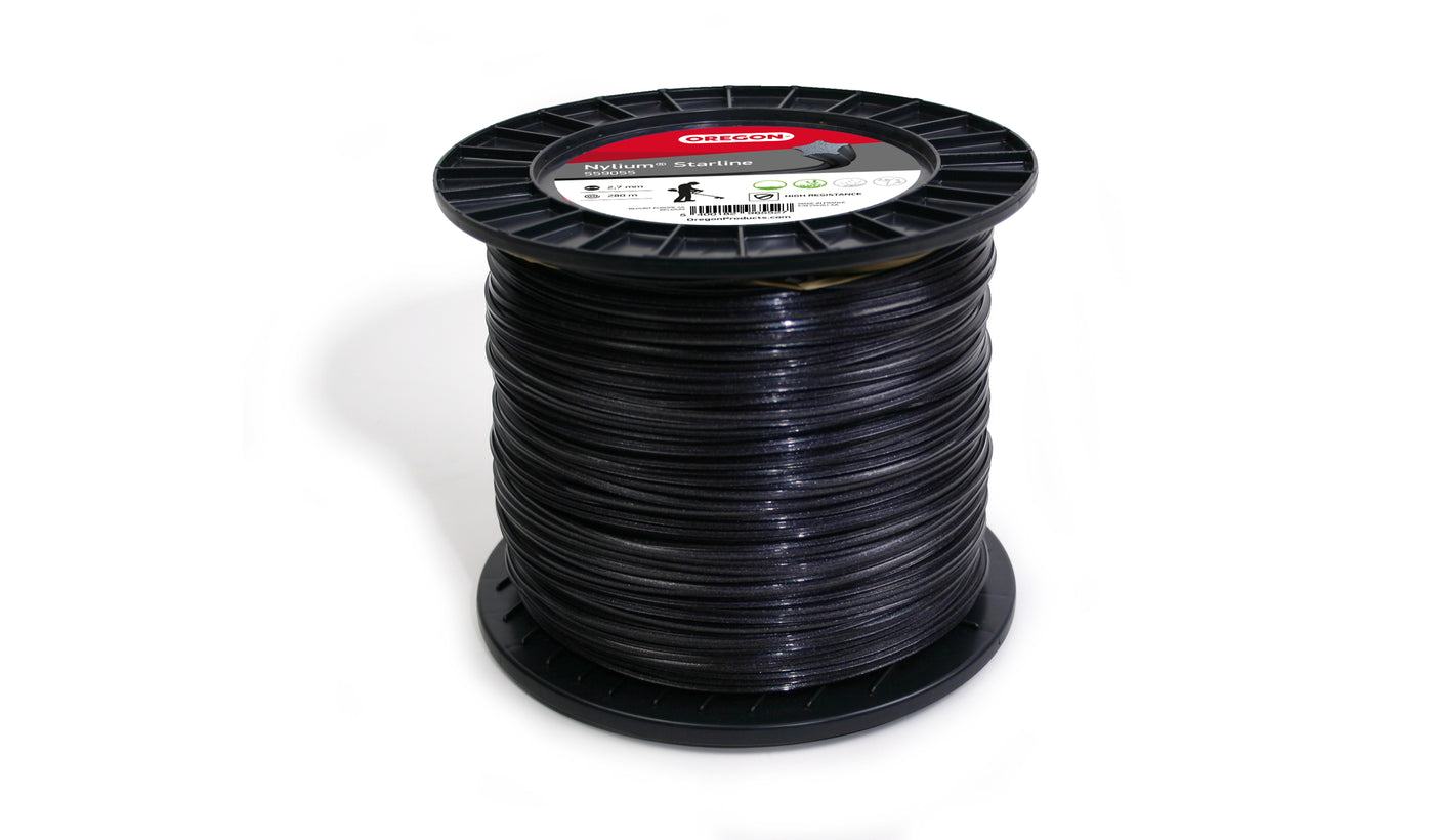 Oregon 109523E Square Nylium, Trimmer Line Wire, 2.4mm x 245 M (Spool)