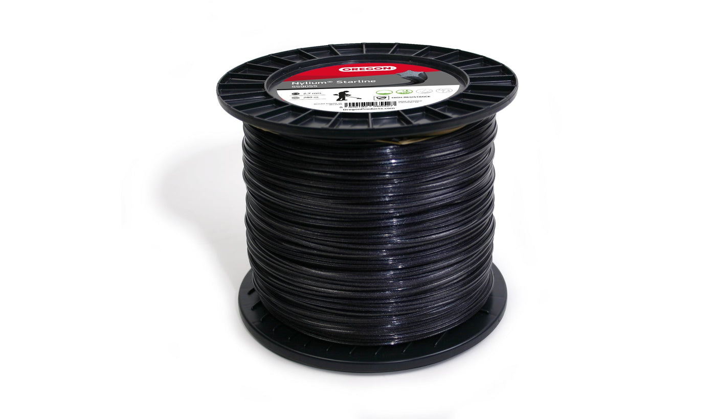 Oregon 109524E Square Nylium, Trimmer Line Wire, 3.0mm x 155 M (Spool)