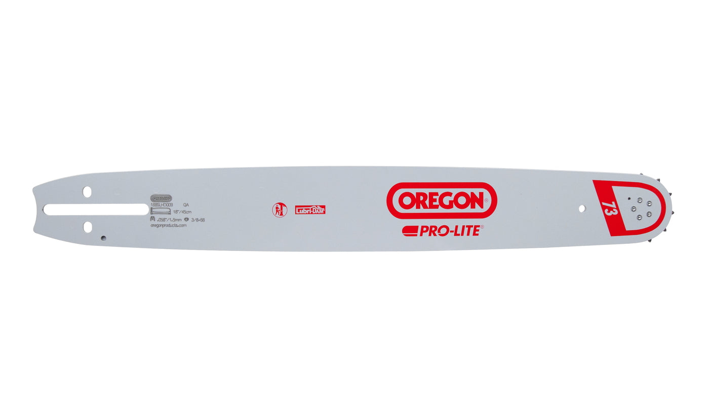 Oregon 158SLHK153 Chainsaw Bar, 15in Pro-Lite, 3/8 Series