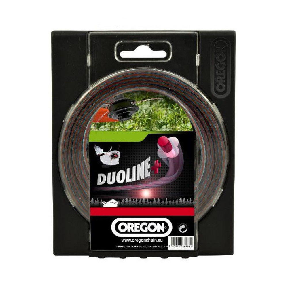 Oregon 539161 Duoline Plus, Trimmer Line, 1.6mm x 15M