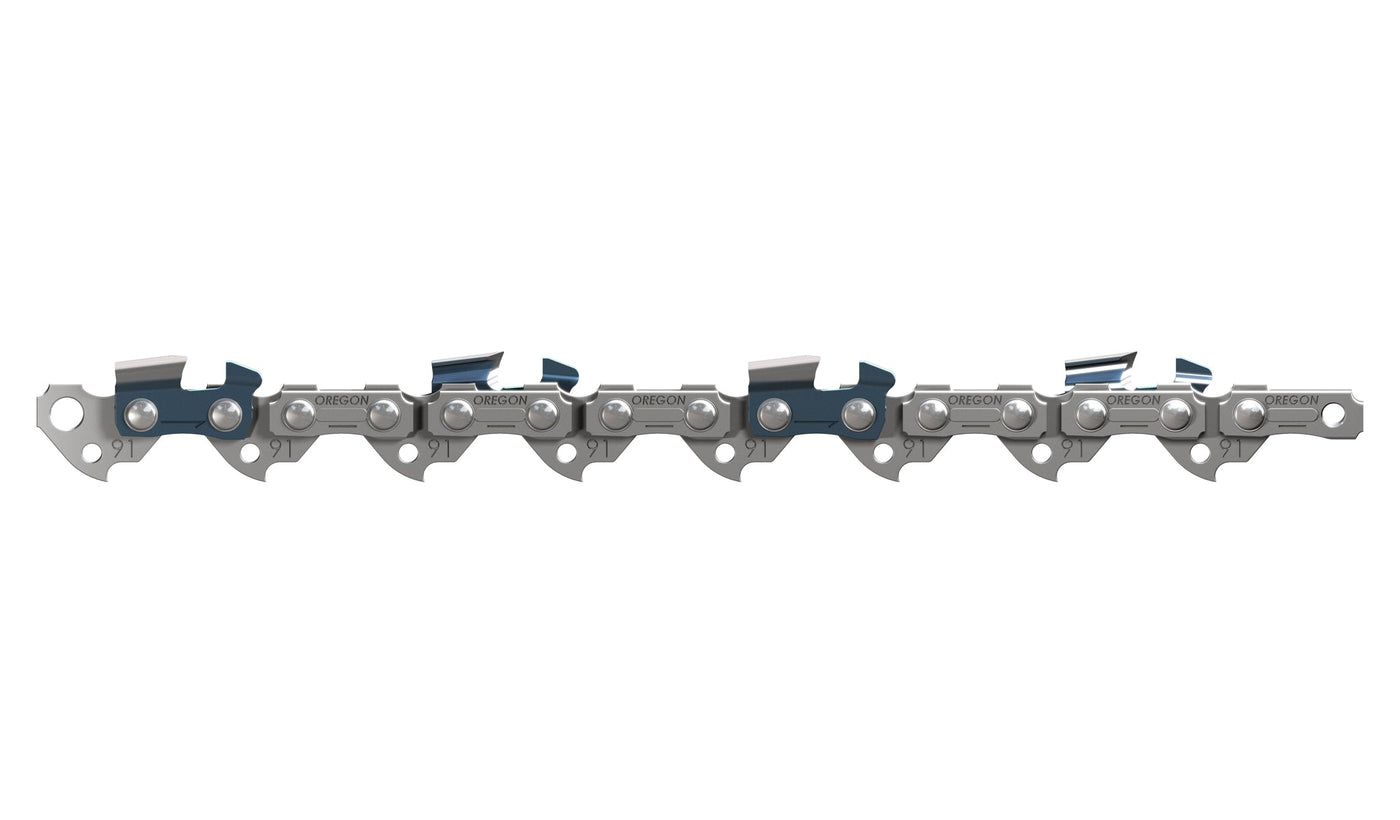 Oregon 91VXL056E Chainsaw Chain, Semi Chisel 3/8 Long Top