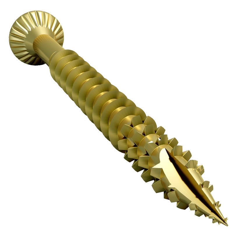 Optimaxx C288-512 Premium Quality Wood Screws 5.0 x 25 - Box of 200