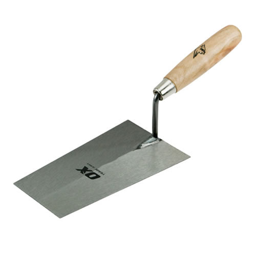 OX Tools T017618 Trade Bucket Trowel - Wooden Handle 7" / 180mm