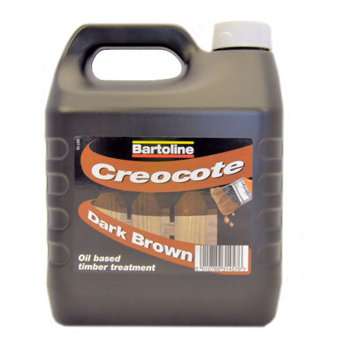 Bartoline Creocote Dark Brown, 4L