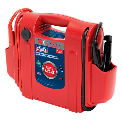 Sealey RS1 RoadStart Emergency Jump Starter 12V 1000 Peak Amps
