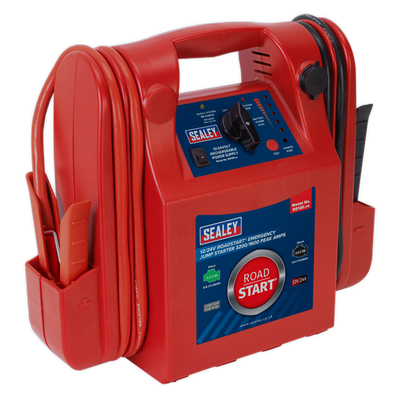 Sealey RS105 RoadStart Emergency Jump Starter 12/24V 3200/1600 Peak Amps