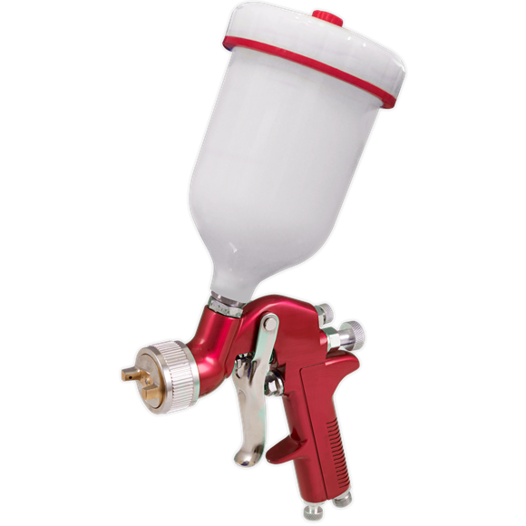 Sealey S714G Gravity Feed Spray Gun 1.4mm Set-Up