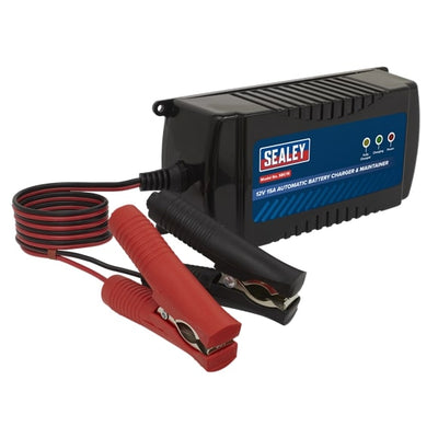 Sealey SBC15 12V 15A Automatic Battery Charger & Maintainer