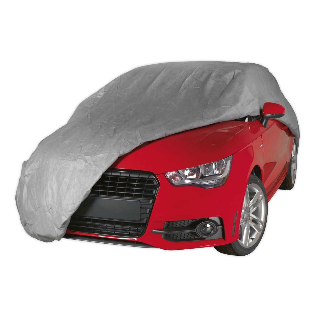 Sealey SCCM All Seasons Car Cover 3-Layer - Medium