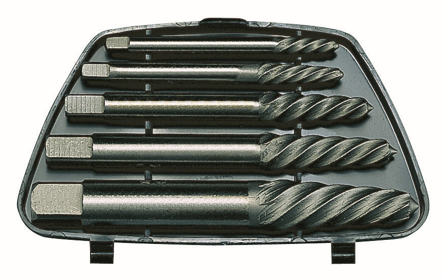 Teng Tools SE05 Screw Extractor Set Spiral 5 Pieces