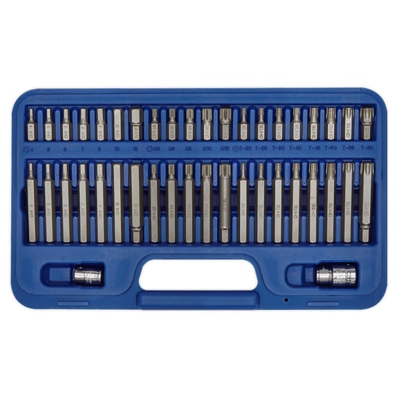 Sealey AK219 42pc TRX-Star / Hex / Spline Bit Set