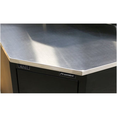 Sealey APMSCOMBO6SS Modular Storage System Combo - Stainless Steel Worktop