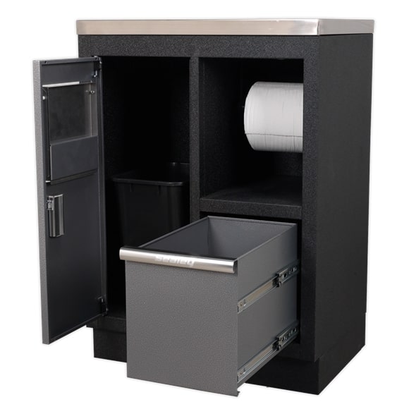 Sealey APMSSTACK08SS Modular Storage System Combo - Stainless Steel Worktop