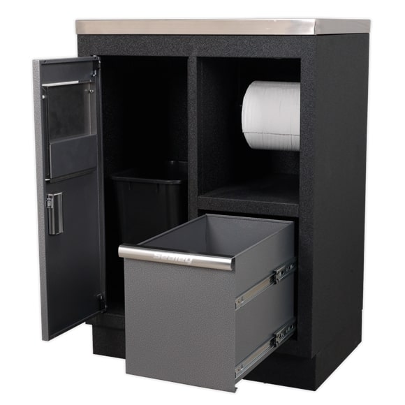 Sealey APMSSTACK01W Modular Storage System Combo - Wood Worktop