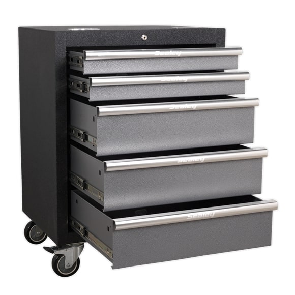 Sealey APMSSTACK01SS Modular Storage System Combo - Stainless Steel Worktop