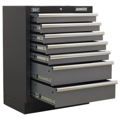 Sealey APMSSTACK07SS Modular Storage System Combo - Stainless Steel Worktop