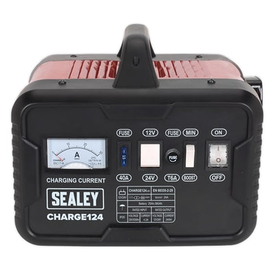 Sealey CHARGE124 Battery Charger 28Amp 12/24V 230V