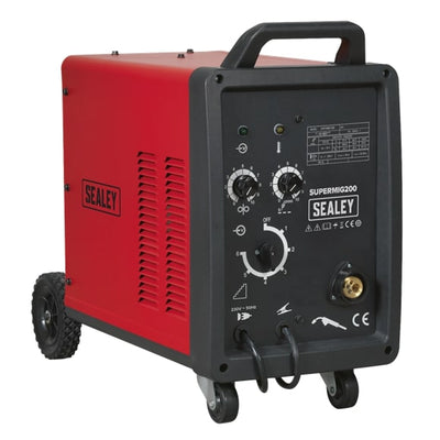 Sealey SUPERMIG200 Professional MIG Welder 200Amp 230V with Binzel Euro Torch