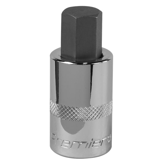 Sealey SBH024 Hex Socket Bit 14mm 1/2" Square Drive
