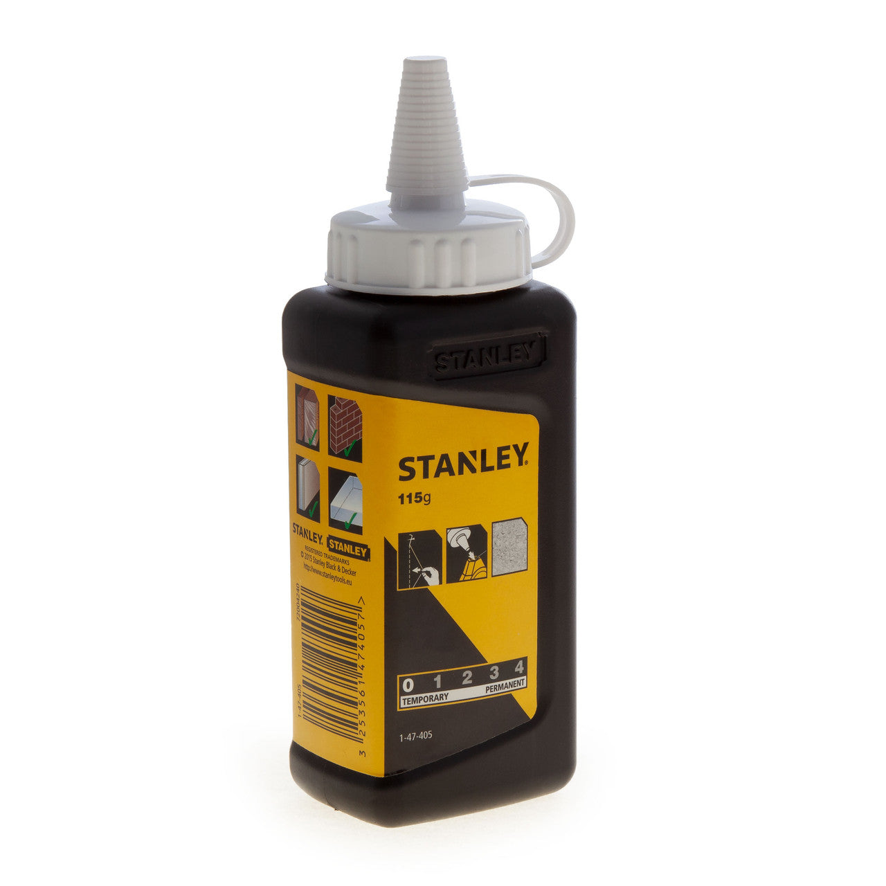 Stanley 1-47-405 Chalk Refill White, 115 Gram