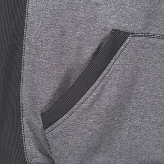 DeWalt Stratford Hooded Sweat, Black/Grey