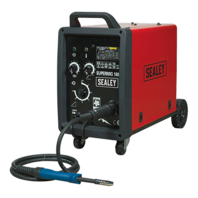 Sealey SUPERMIG180 Professional MIG Welder 180Amp 230V with Binzel Euro Torch