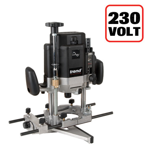 Trend T11EK Trend 2000W 1/2" Variable Speed Workshop Router, 230V