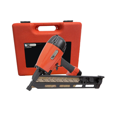 Tacwise KDH90V 90mm Heavy Duty Angled Air Strip Nailer with Carry Case