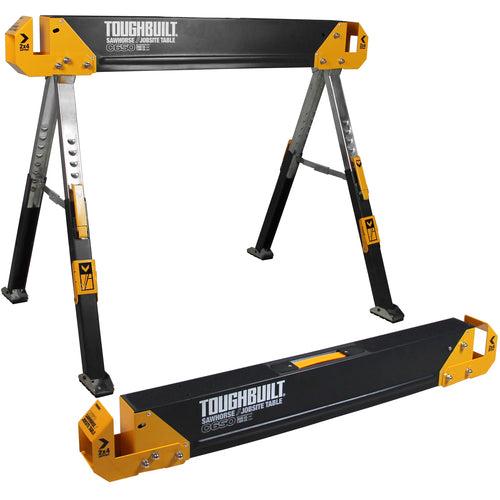 ToughBuilt TB-C650-2 2-Pack C650 Sawhorse / Jobsite Tables