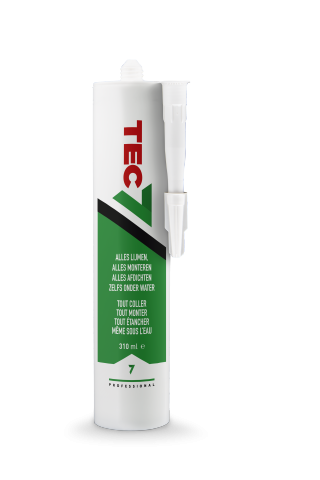 Tec 7 All Purpose Sealant & Adhesive - White - 310ml
