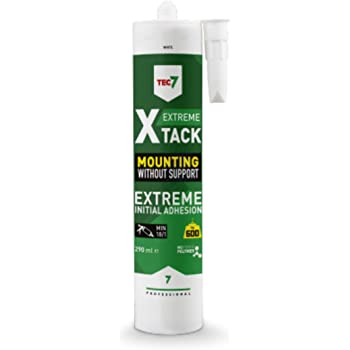 Tec 7 X-Tack Instant Grab Adhesive - White