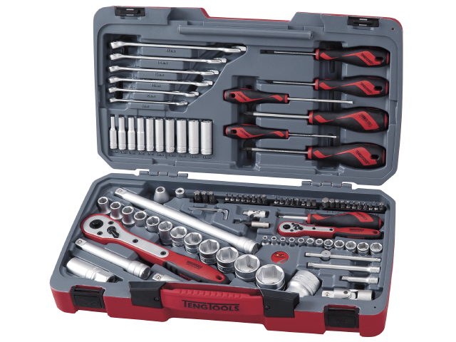 Teng Tools TM095 95 Piece 1/4" & 1/2" Drive Tool Set