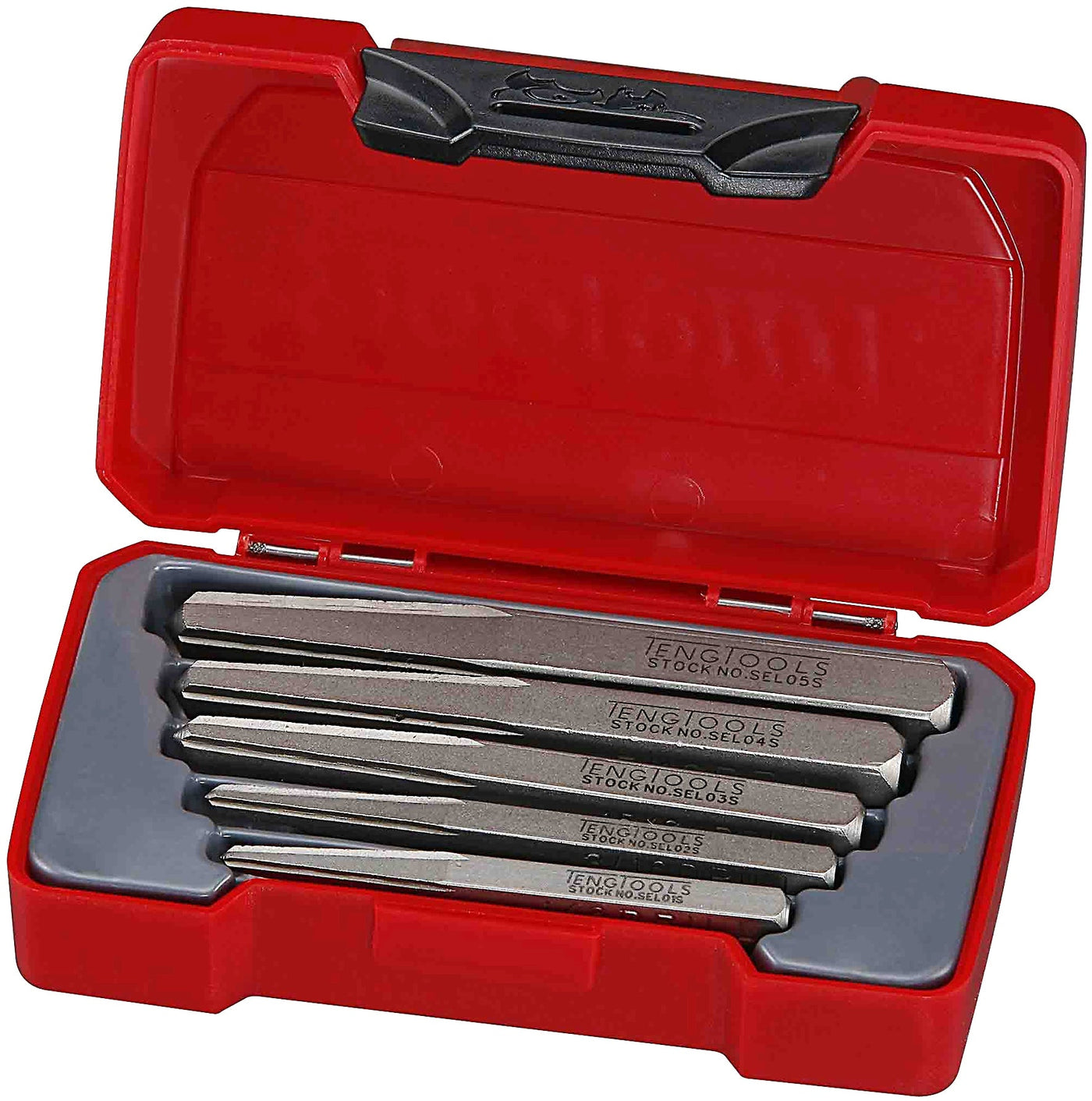 Teng Tools TMSE05S Screw Extractor Set 5 Pieces