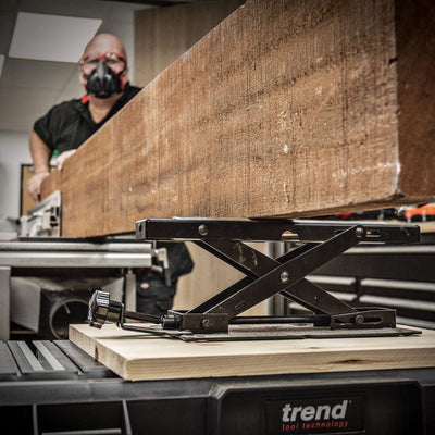 Trend R/STAND/A Adjustable Benchtop Mitre Saw Roller Stand
