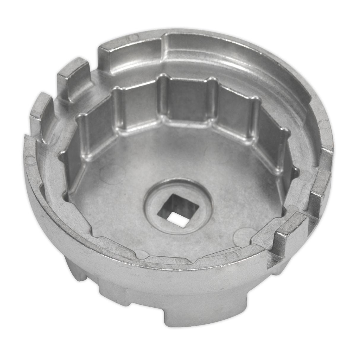 Sealey VS7112 Oil Filter Cap Wrench 64.5mm x 14 Flutes - Lexus/Toyota